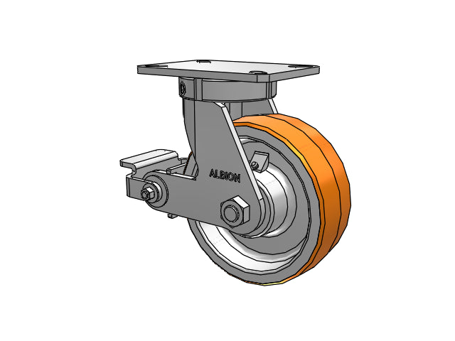 310PY08501SPATPP80A Albion Swivel Caster
