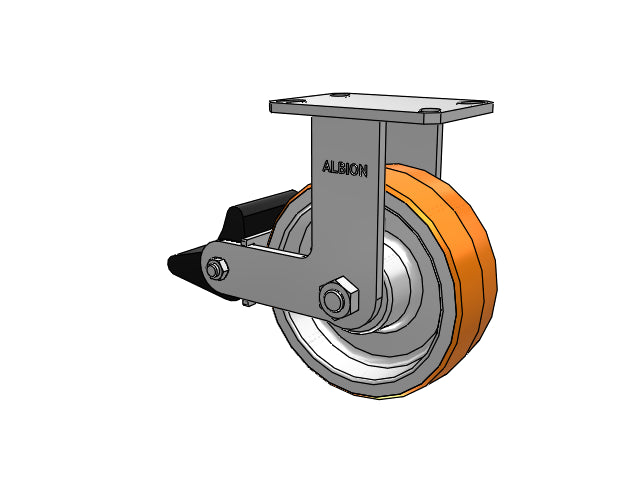 310PY08509RPLB80A Albion Rigid Caster