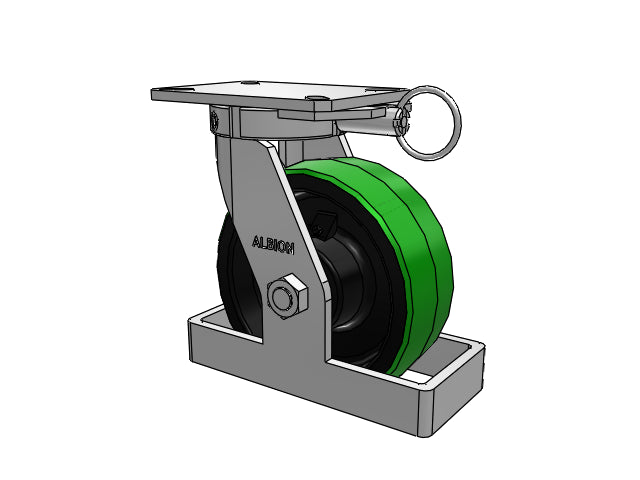310PY08509SPATPTOL Albion Swivel Caster