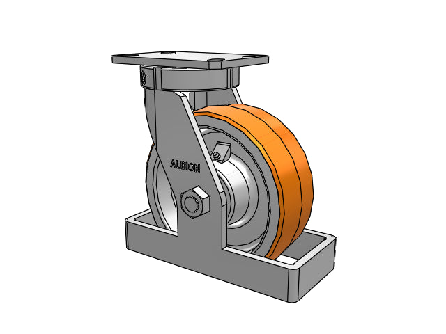 310PY08509STO80A Albion Swivel Caster