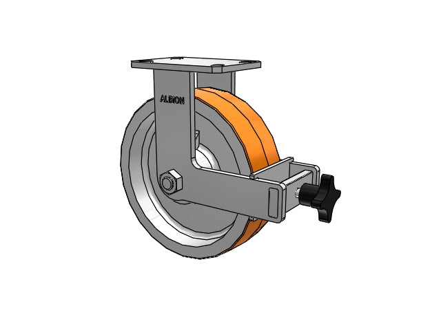 310PY10501RFBB80A Albion Rigid Caster