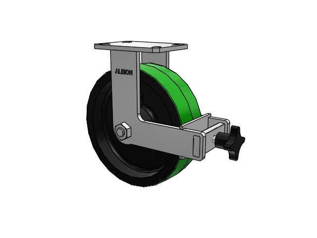 310PY10501RFBB Albion Rigid Caster