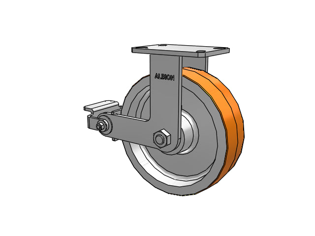 310PY10501RP80A Albion Rigid Caster