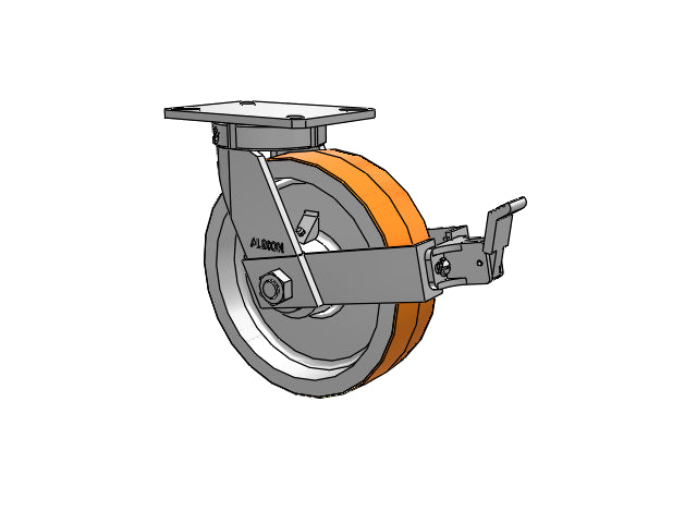310PY10501SPATPFBB80A Albion Swivel Caster