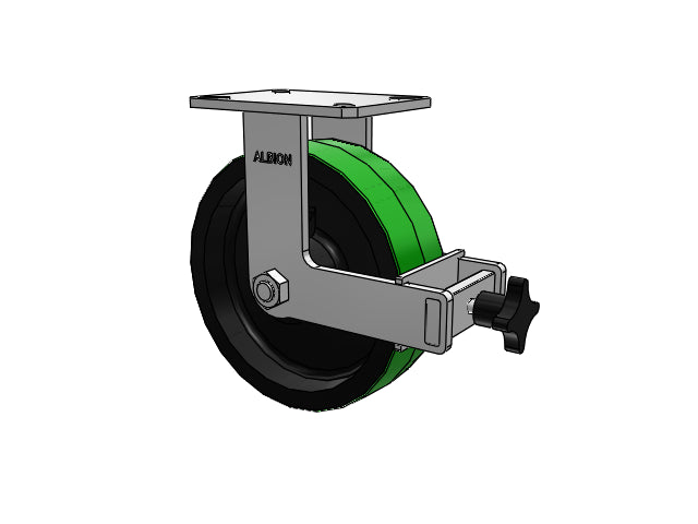 310PY10509RPATPFBB Albion Rigid Caster