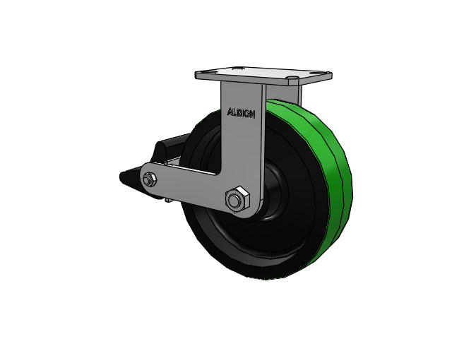 310PY10509RPLB Albion Rigid Caster