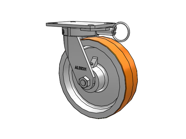 310PY10509SPATPL80A Albion Swivel Caster