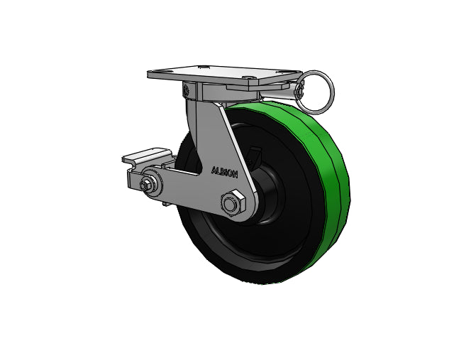 310PY10509SPATPPL Albion Swivel Caster