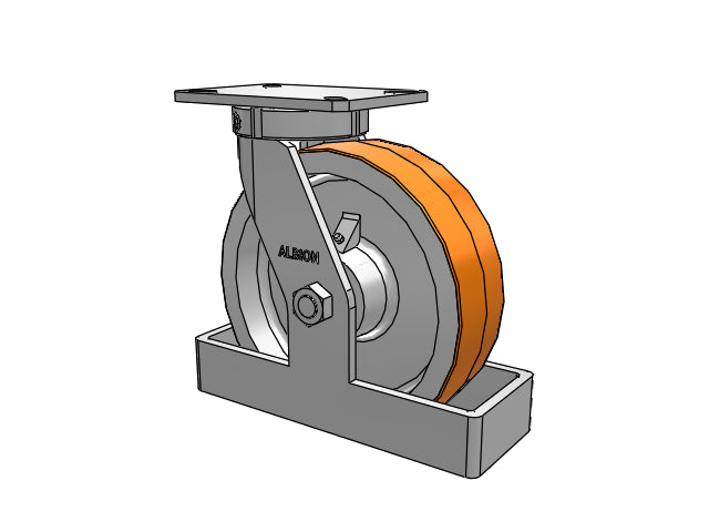 310PY10509SPATPTO80A Albion Swivel Caster