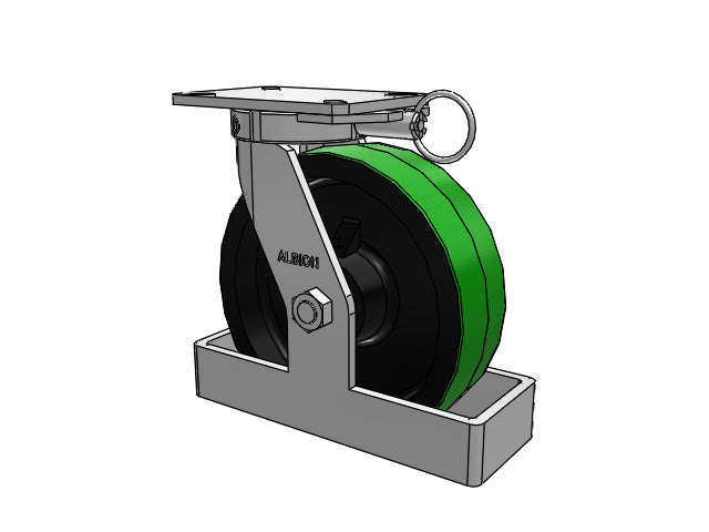 310PY10509SPATPTOL Albion Swivel Caster