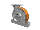 310PY12501SPATPTO80A Albion Swivel Caster