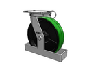 310PY12501SPATPTOL Albion Swivel Caster