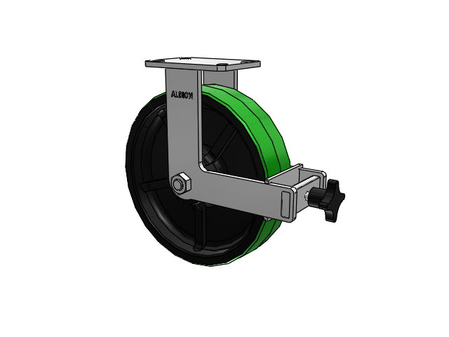 310PY12509RFBB Albion Rigid Caster
