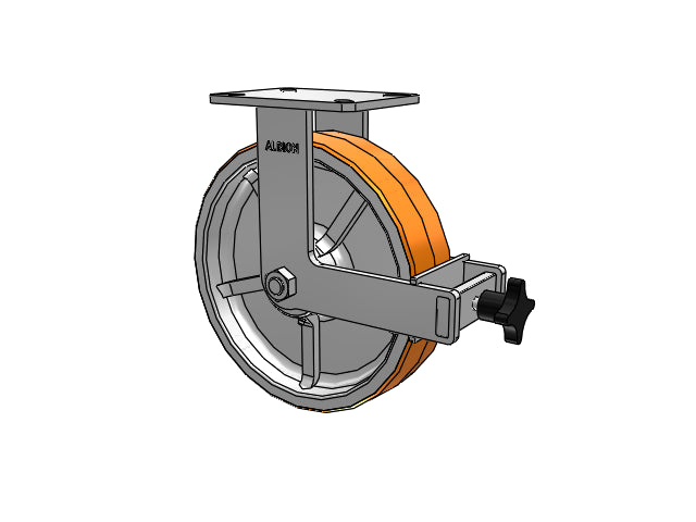 310PY12509RPATPFBB80A Albion Rigid Caster