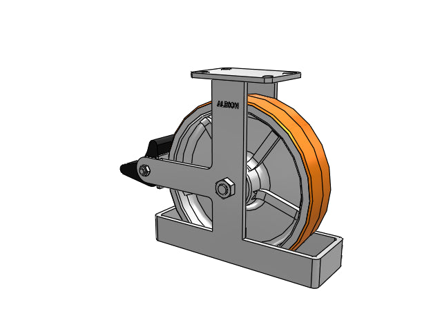 310PY12509RPLBTO80A Albion Rigid Caster