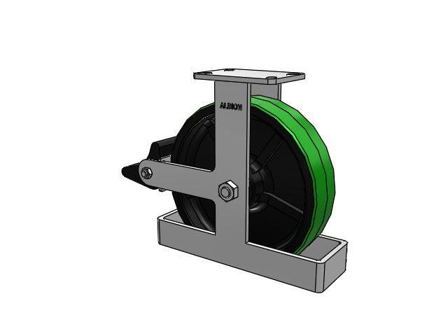 310PY12509RPLBTO Albion Rigid Caster