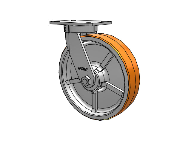 310PY12509SPATP80A Albion Swivel Caster