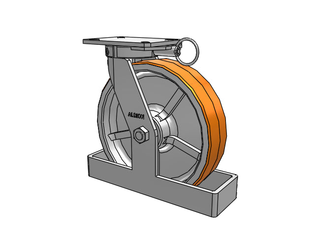 310PY12509SPATPTOL80A Albion Swivel Caster