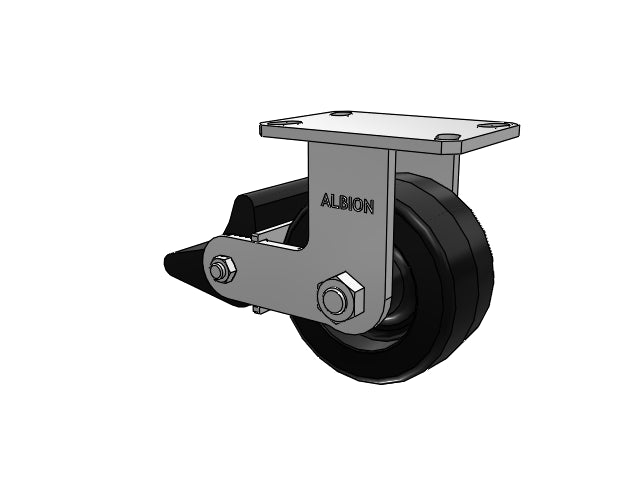 310TM06509RPLB Albion Rigid Caster