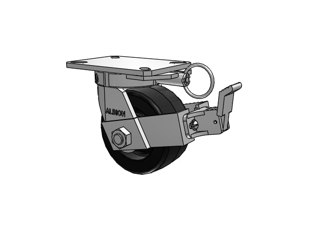 310TM06509SPATPFBBL Albion Swivel Caster