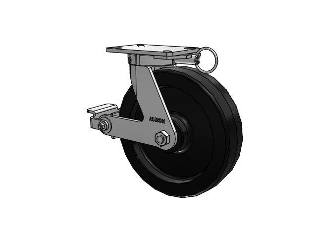 310TM12509SPATPPL Albion Swivel Caster
