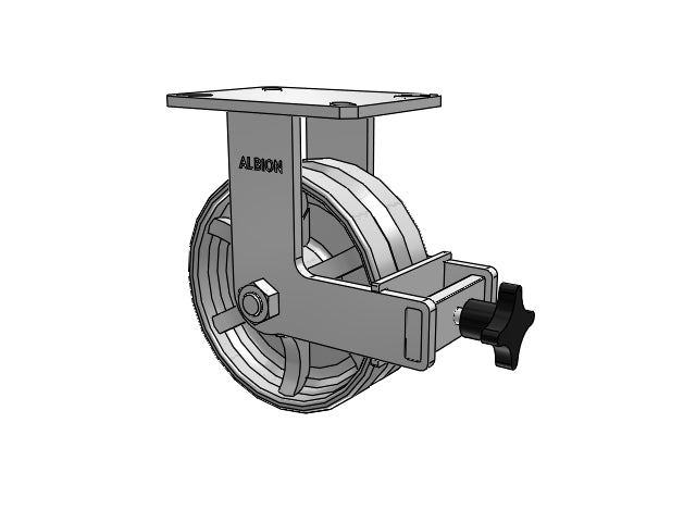 310VG08501RPATPFBB Albion Rigid Caster