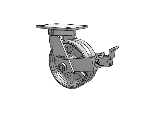 310VG08509SPATPFBB Albion Swivel Caster