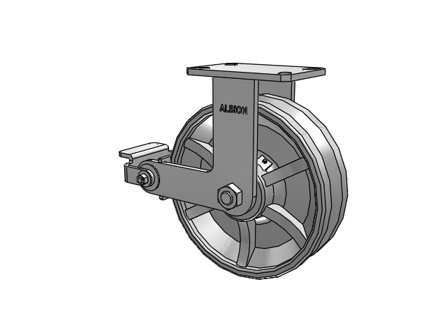 310VG10501RP Albion Rigid Caster
