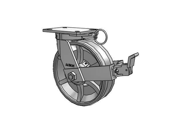 310VG10501SPATPFBBL Albion Swivel Caster