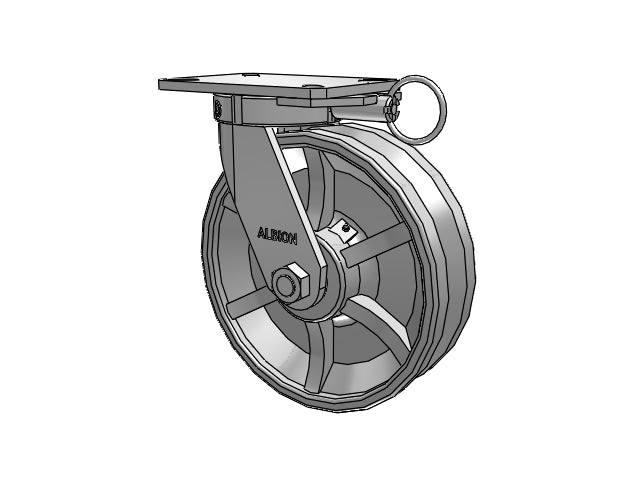 310VG10501SPATPL Albion Swivel Caster