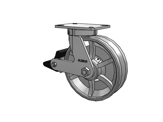 310VG10501SPATPPLB Albion Swivel Caster