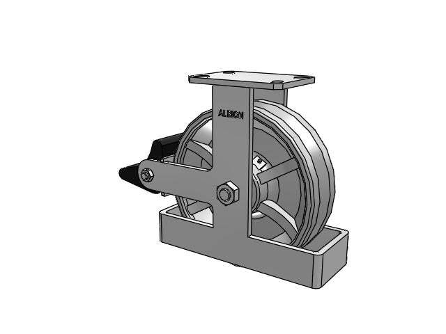 310VG10509RPLBTO Albion Rigid Caster