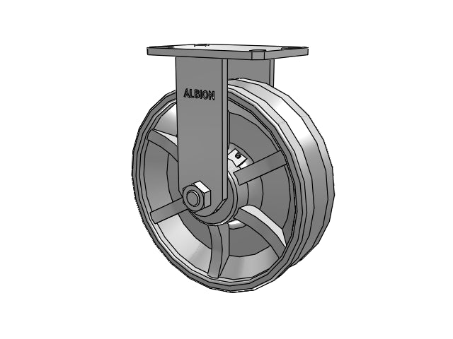 310VG10509R Albion Rigid Caster