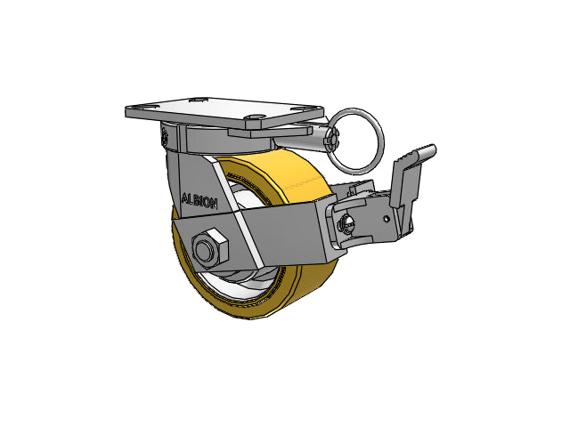 310VX06501SFBBL Albion Swivel Caster