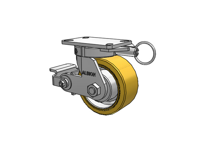 310VX06501SPL Albion Swivel Caster