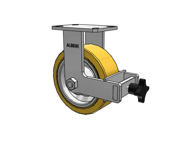 310VX08501RFBB Albion Rigid Caster