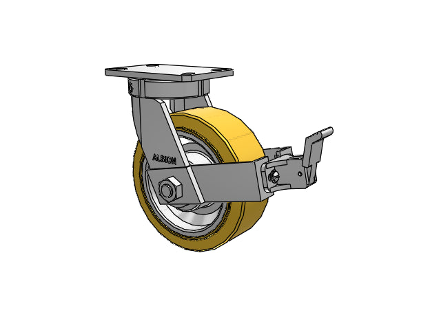 310VX08509SFBB Albion Swivel Caster