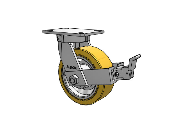 310VX08509SPATPFBB Albion Swivel Caster