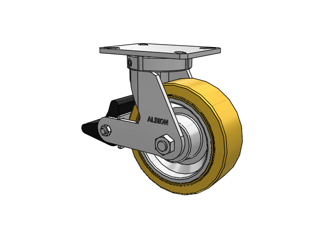 310VX08509SPATPPLB Albion Swivel Caster