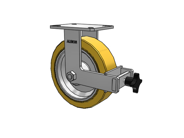 310VX10501RPATPFBB Albion Rigid Caster