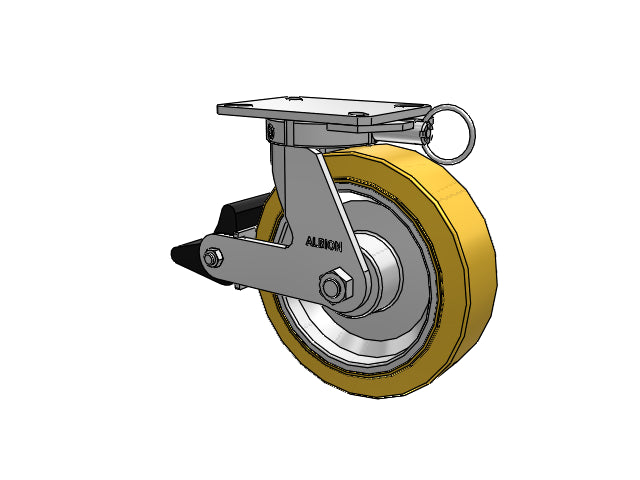 310VX10501SPATPPLBL Albion Swivel Caster