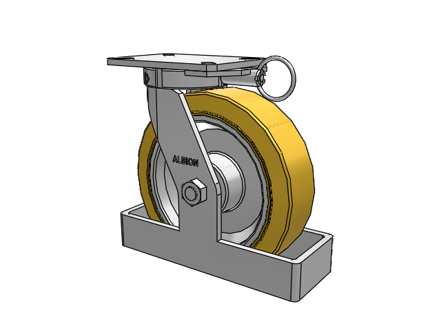 310VX10501SPATPTOL Albion Swivel Caster