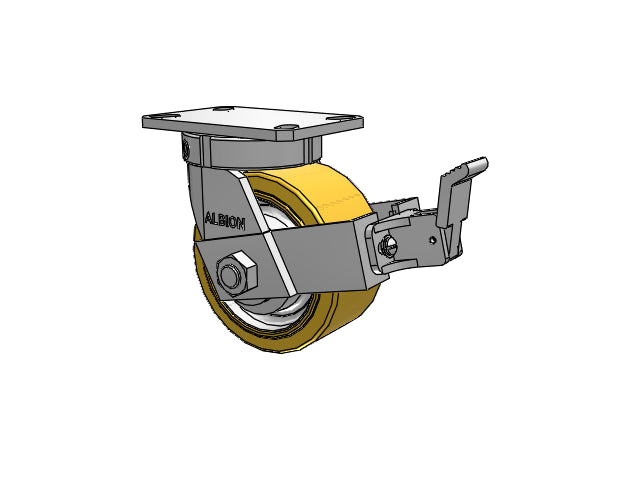 310VY06509SFBB Albion Swivel Caster