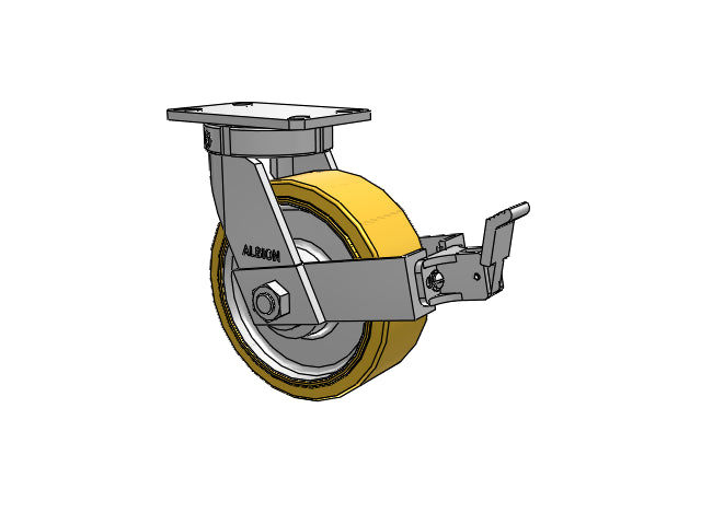 310VY08509SFBB Albion Swivel Caster