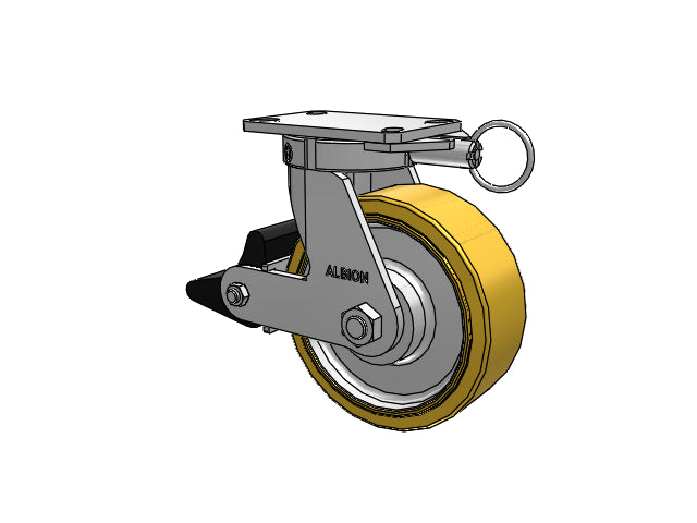 310VY08509SPLBL Albion Swivel Caster