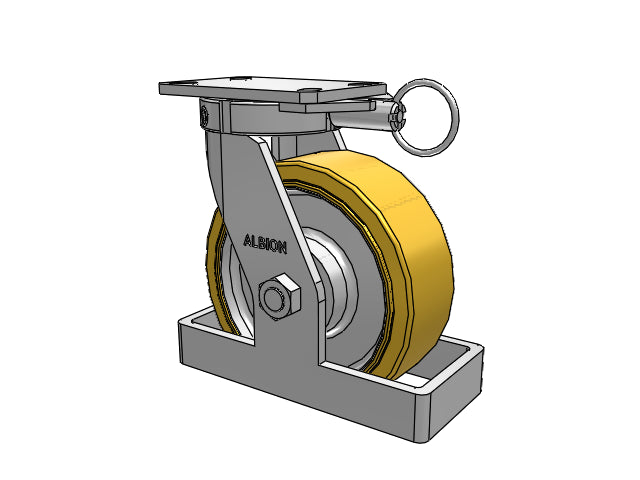 310VY08509STOL Albion Swivel Caster