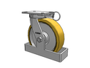 310VY10501SPATPTOL Albion Swivel Caster