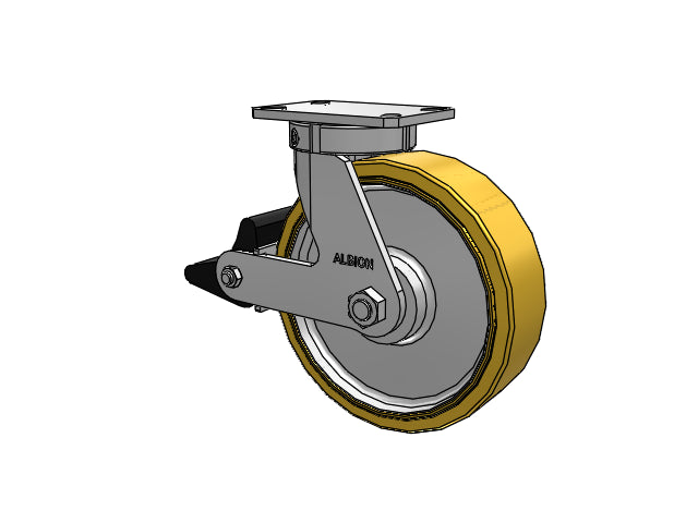 310VY10501SPLB Albion Swivel Caster