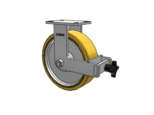 310VY10509RFBB Albion Rigid Caster