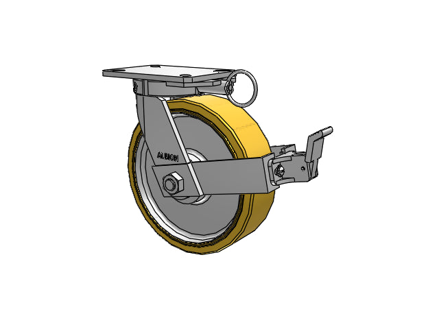 310VY10509SPATPFBBL Albion Swivel Caster